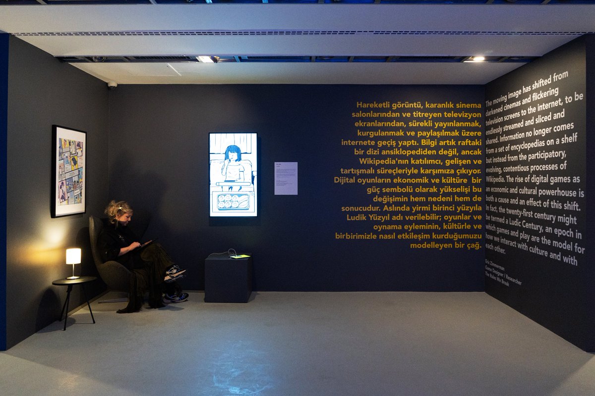 If you are in Istanbul, there's an ongoing show at Akbank Sanat Now in Digital Art: Game Room featuring Creaks among other titles. Don't miss out, it's until May 18th!

@AmanitaDesign <a href="/AkbankSanat/">Akbank Sanat</a> #exhibition #Istanbul #videogames