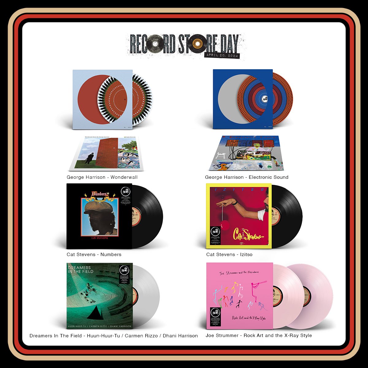 Support your local indie store and pick up one (or all) of the six titles from Dark Horse Records as part of @recordstoreday. All releases will be available at a participating store. Find stores and more information at recordstoreday.com #RSD2024 #RSD24 #RecordStoreDay2024