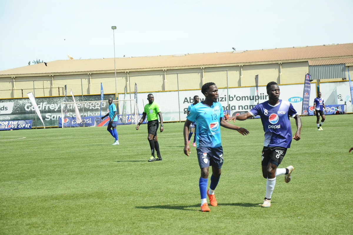 #PepsiUFL SECOND-HALF | UCU 0-3 Nkumba More 45 minutes ⏳ to crown the new #PepsiUFL champion #UFLUG #FootballThatRocks #ThirstyForMore