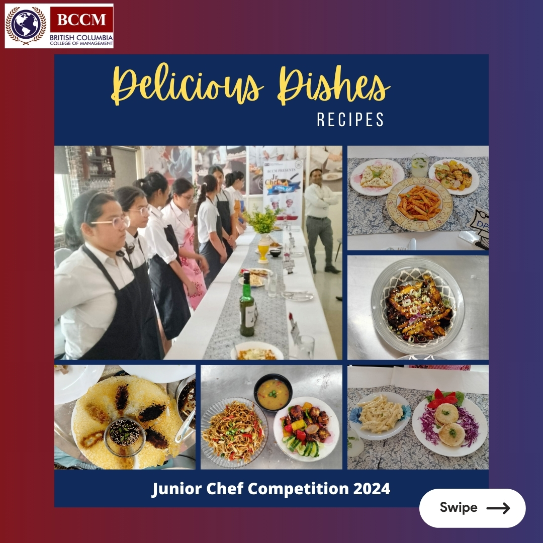 bccm_global's tweet image. Culinary stars were born at BCCM Institute of Hospitality, Gr. Noida! Congrats to the top young chefs of the Junior Chef Competition 2024. Thanks to judges Chef Rajiv Vatsyayan &amp;amp; Chef Anuj Kapoor for guiding our future gastronomes.#JuniorChef2024 #BCCMEvent #CulinaryChamps #Chef