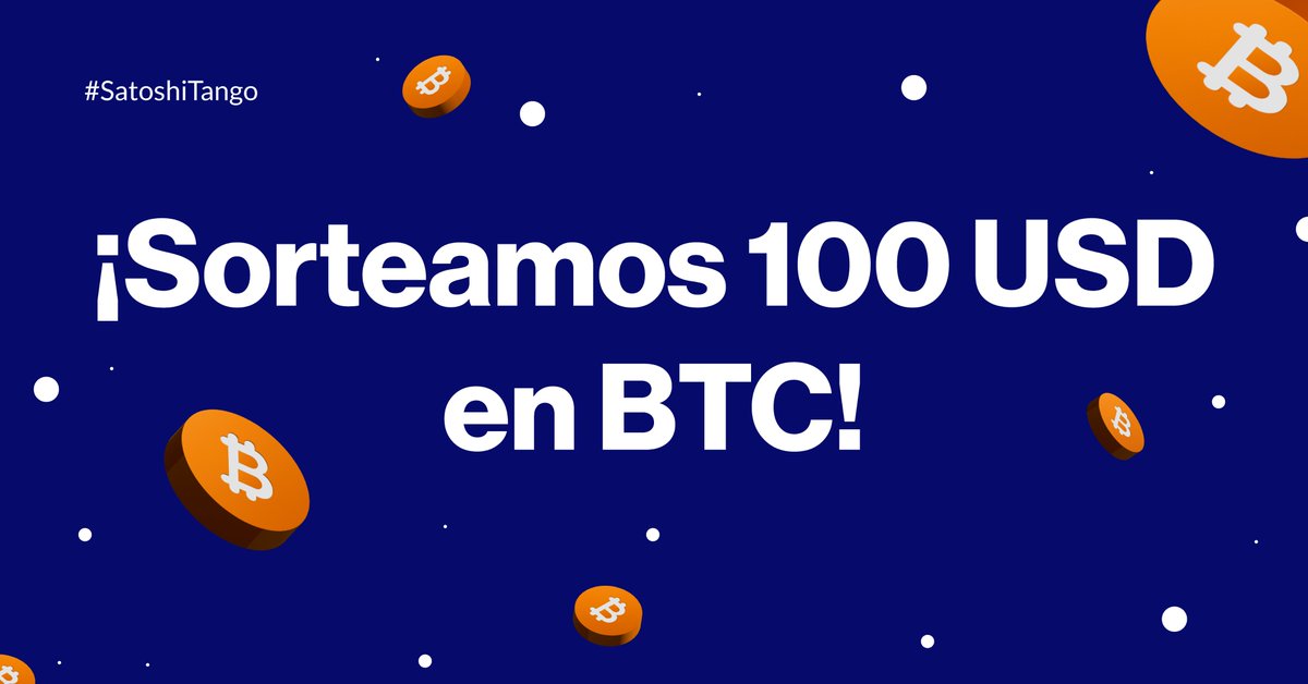 SatoshiTango's tweet photo. 🟠 ¡Celebremos juntos la llegada del halving!

Participá por el premio de 100 USD en BTC. ¿Cómo? Así 👇

- Dale like y retweet a este tweet ✅
- Etiquetá a dos amigos 🫂
- Sumá una chance más comentando tu $satoshitag 🤑

¡Tenés tiempo hasta el 29/4! ¡Mucha suerte! 🍀 https://t.co/xpWpaO0ZBu