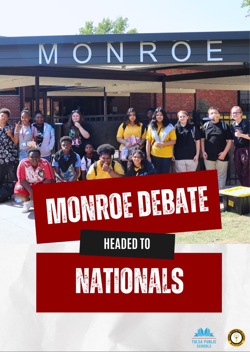 Ready to represent Monroe, North Tulsa and the city of Tulsa!! 🗣️🗣️