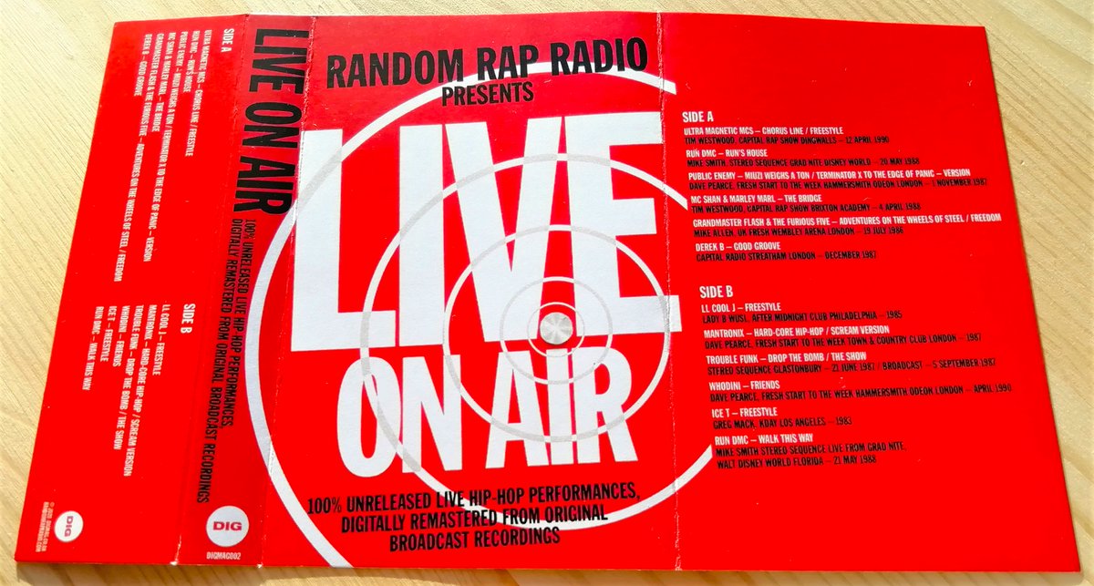 RANDOMRAPRADIO's tweet image. I compiled a cassette only mixtape in 2020. It was a digitally remastered 60 minute pause tape of [100%] unreleased Hip-Hop performances, all recorded from radio broadcasts between 1983-1990.

You can now DL a digital version randomrapradio.bandcamp.com/album/live-on-…

youtu.be/gV2lT9eqSRo