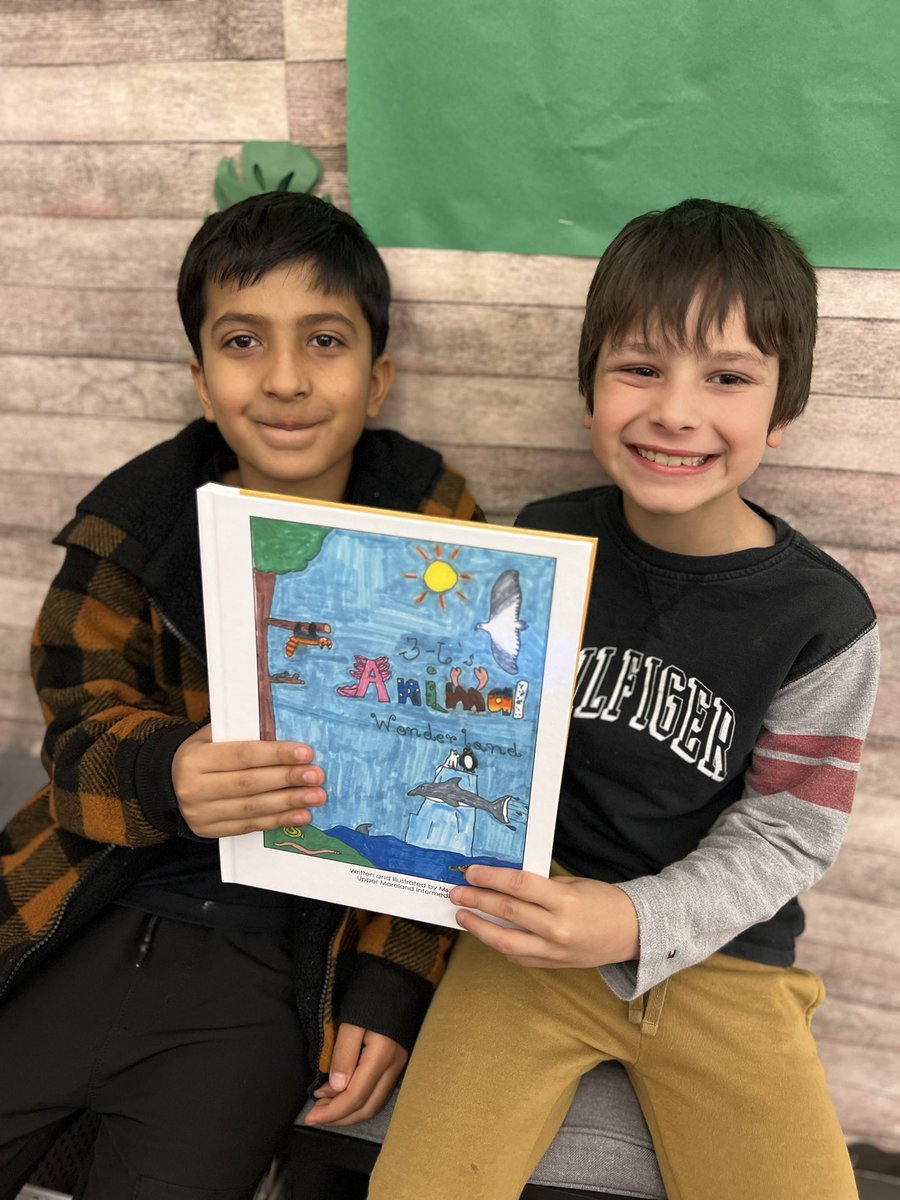 ClassWithMissK's tweet image. We published a book! After learning how to write an informational essay, each student chose an animal to research and write about. We were SO excited for this package to come in the mail! 📚