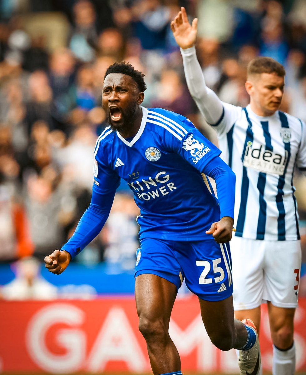 Wilfred Ndidi grabs goal no. 5 of the season 💥 He was hyped for this one 👊🏽