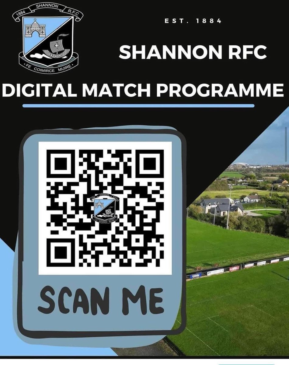 Today’s match day programme - in an effort to be more eco friendly we are reducing the amount of printed programmes this season #ThereIsAnIsle 

shannonrfc.com/matchprogramme/