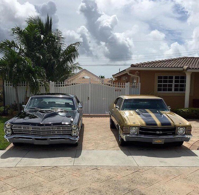 1967 Galaxie and 1971 Chevelle