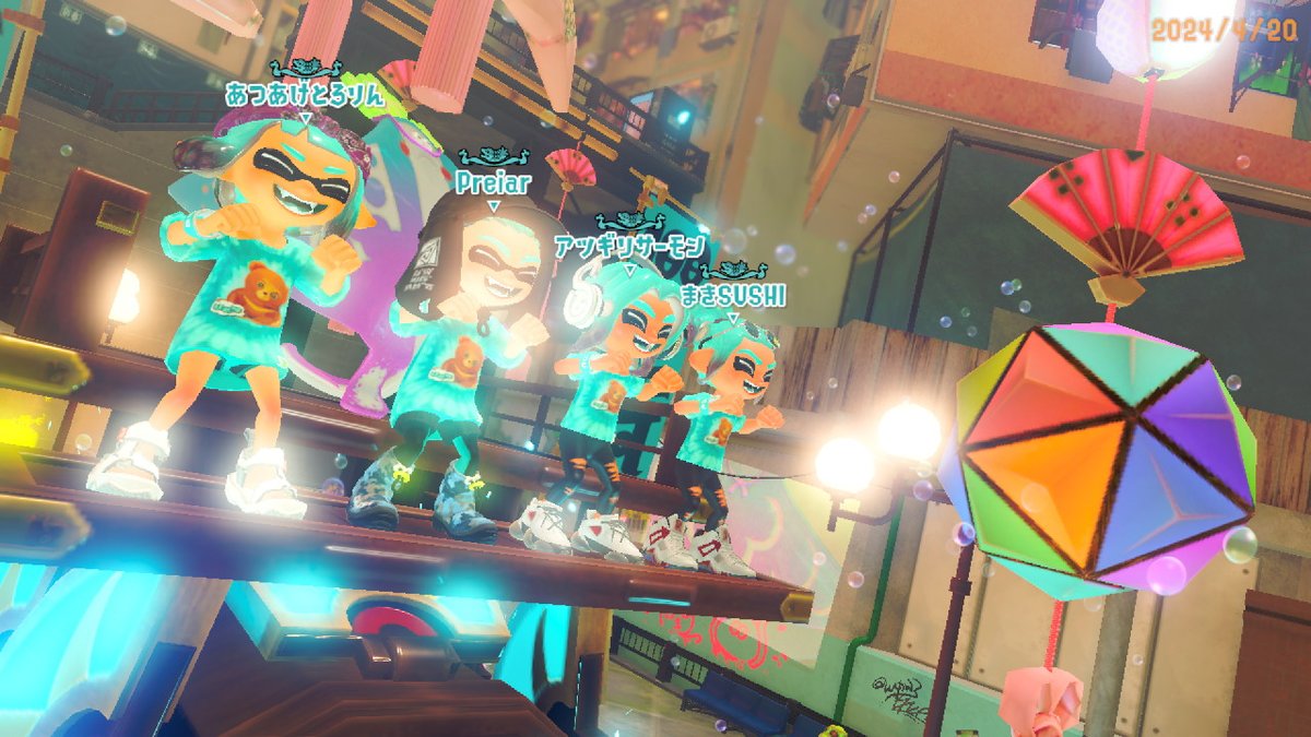 yohisky's tweet photo. 100倍マッチありがとうございます!!

 #スプラトゥーン3 #Splatoon3 #NintendoSwitch https://t.co/QZIJXqrT41