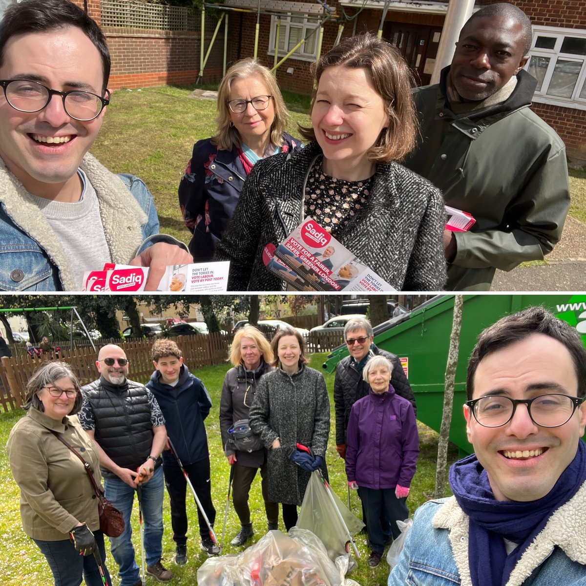 Saturday morning litter pick and canvass in Wanstead Village 👍 Fuelled on by Wanstead’s finest pastries and coffee 🥐 ☕️ 😉 Thanks to all our volunteers 🙏