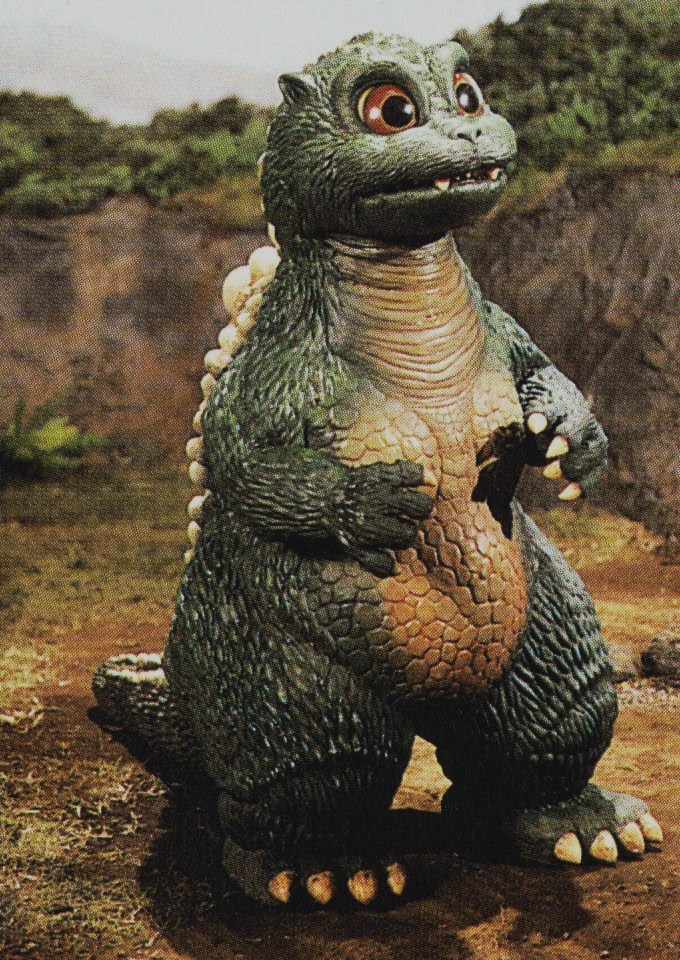 ͏͏͏͏͏͏͏͏͏
Not you, you dumbbell.

I'm talking about Godzilla's snotty little son.
͏͏͏͏͏͏