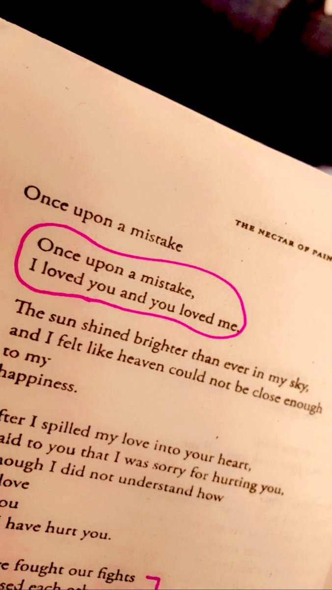Once upon a mistake..💗