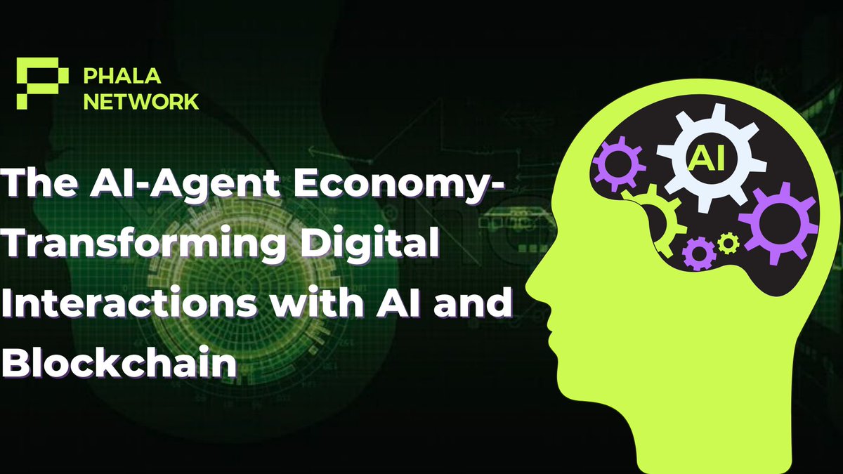 How exactly does the #AI-Agent Economy combine the powers of artificial intelligence and blockchain technology to reshape our digital world? 

Well, Let’s find out the answers together in the discussion below ⬇️