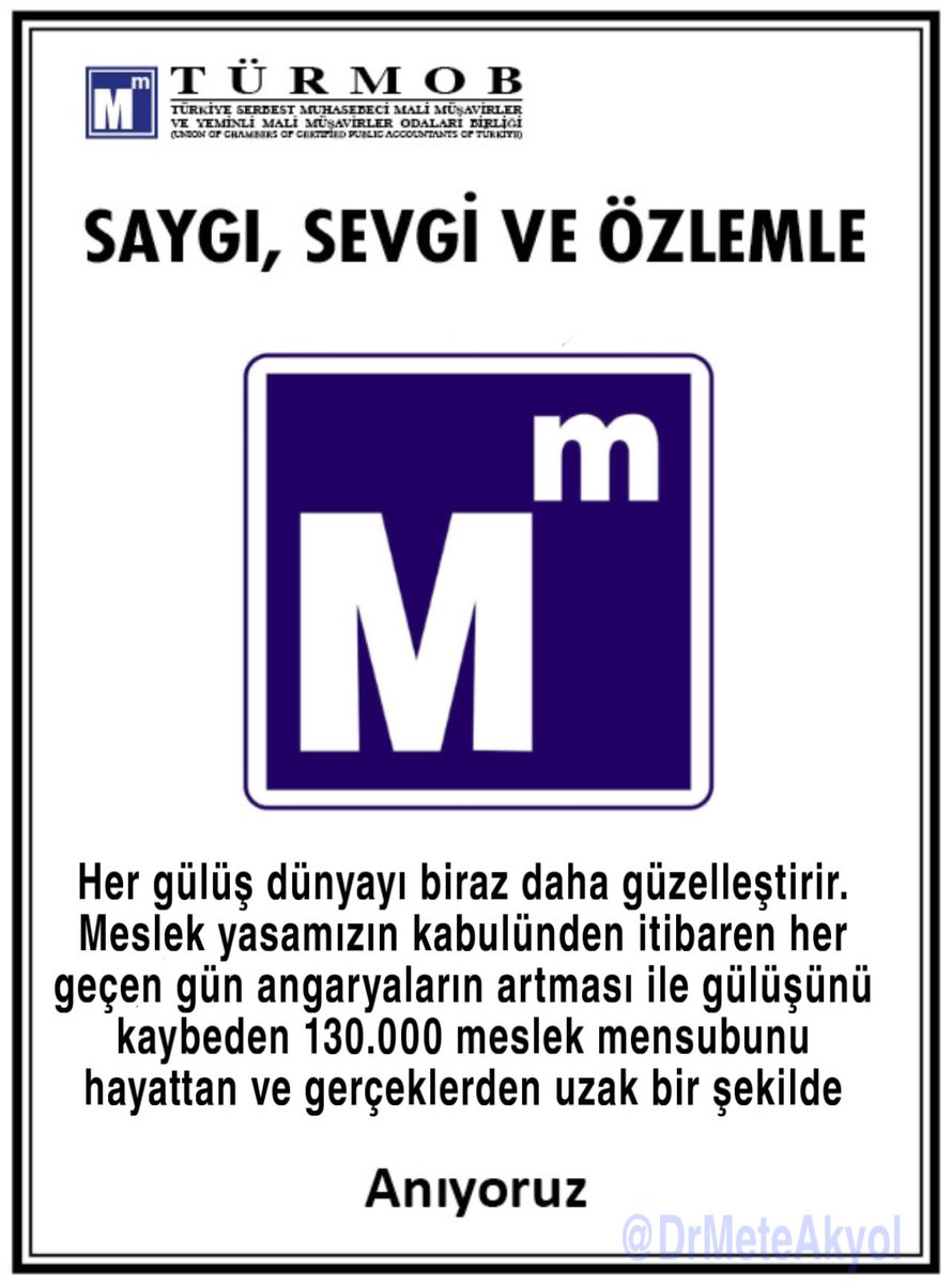 Gerçek taziye ilanı… #MuhasebeYangınYeri