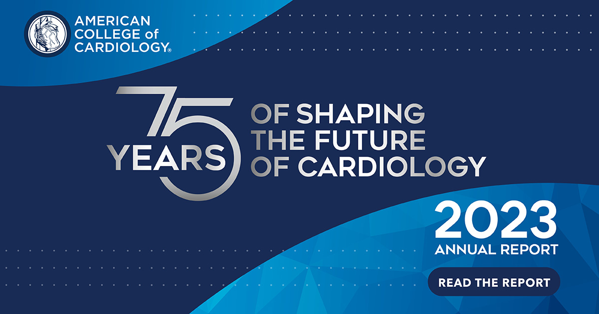 ACC’s 2023 Annual Report is OUT! Learn how we’ve been working to transform the future of cardiovascular care for all. bit.ly/3xFaKNP