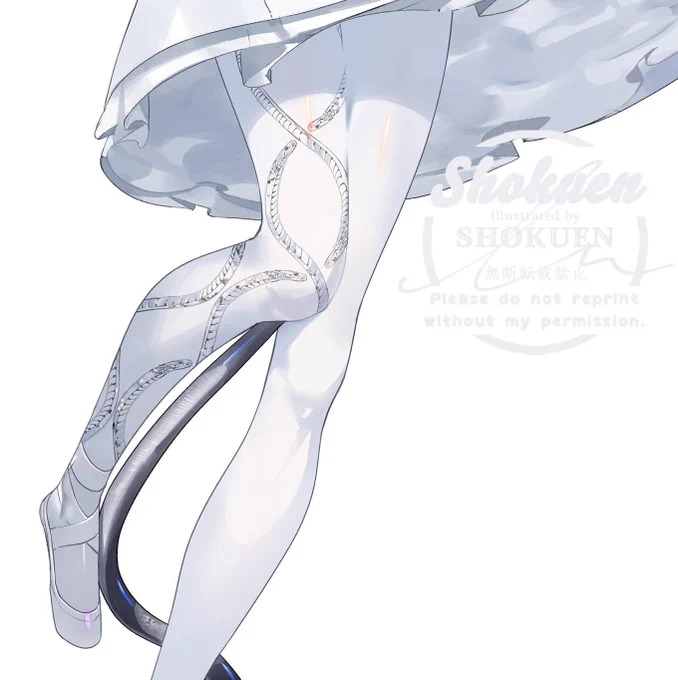 細かい模様描くの楽しい 