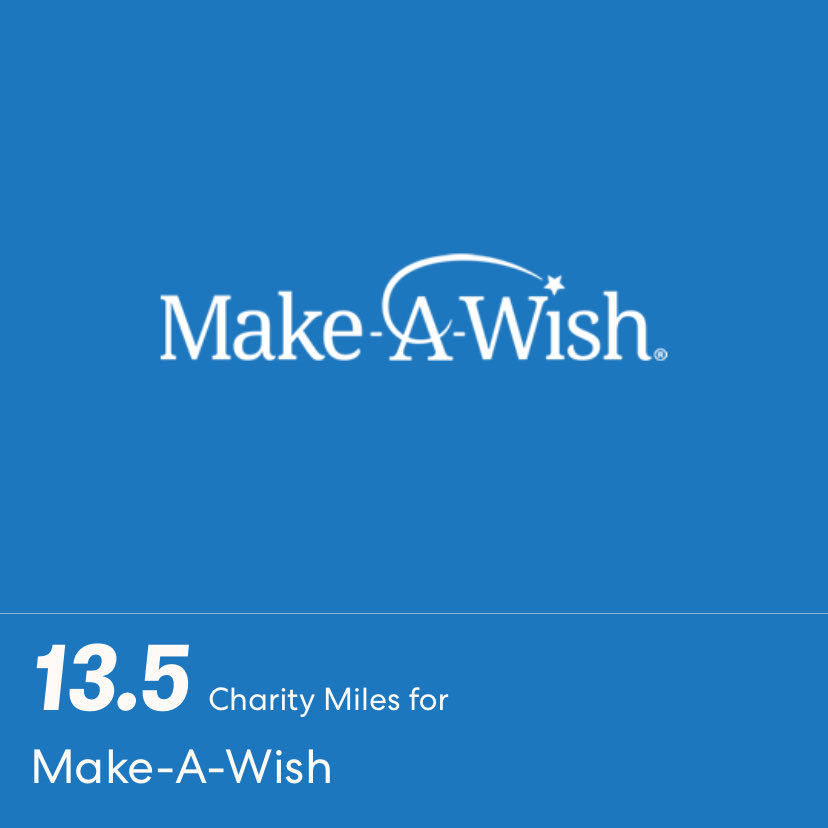 13.5 Charity Miles for ⁦@MakeAWish⁩ @CharityMiles⁩ #saturday #run 🏃🏻‍♀️💫🩵

miles.app.link/e/awQfCzXYWIb