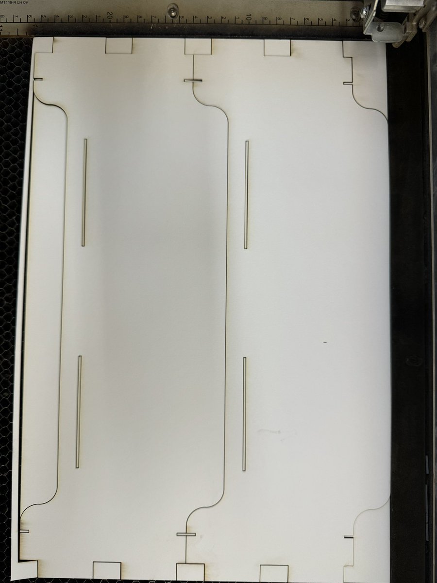 Paul Rotstein (@mrrotstein) on Twitter photo Laser cut stackable boxes. Designed in <a href="/AutoCAD/">Autodesk AutoCAD</a> and cut with an <a href="/EpilogLaser/">Epilog Laser</a>
<a href="/warwhitney/">Warren Whitney</a> <a href="/JustOlive_Ed/">Justin Olive</a> Laser cut stackable boxes. Designed in <a href="/AutoCAD/">Autodesk AutoCAD</a> and cut with an <a href="/EpilogLaser/">Epilog Laser</a>
<a href="/warwhitney/">Warren Whitney</a> <a href="/JustOlive_Ed/">Justin Olive</a>