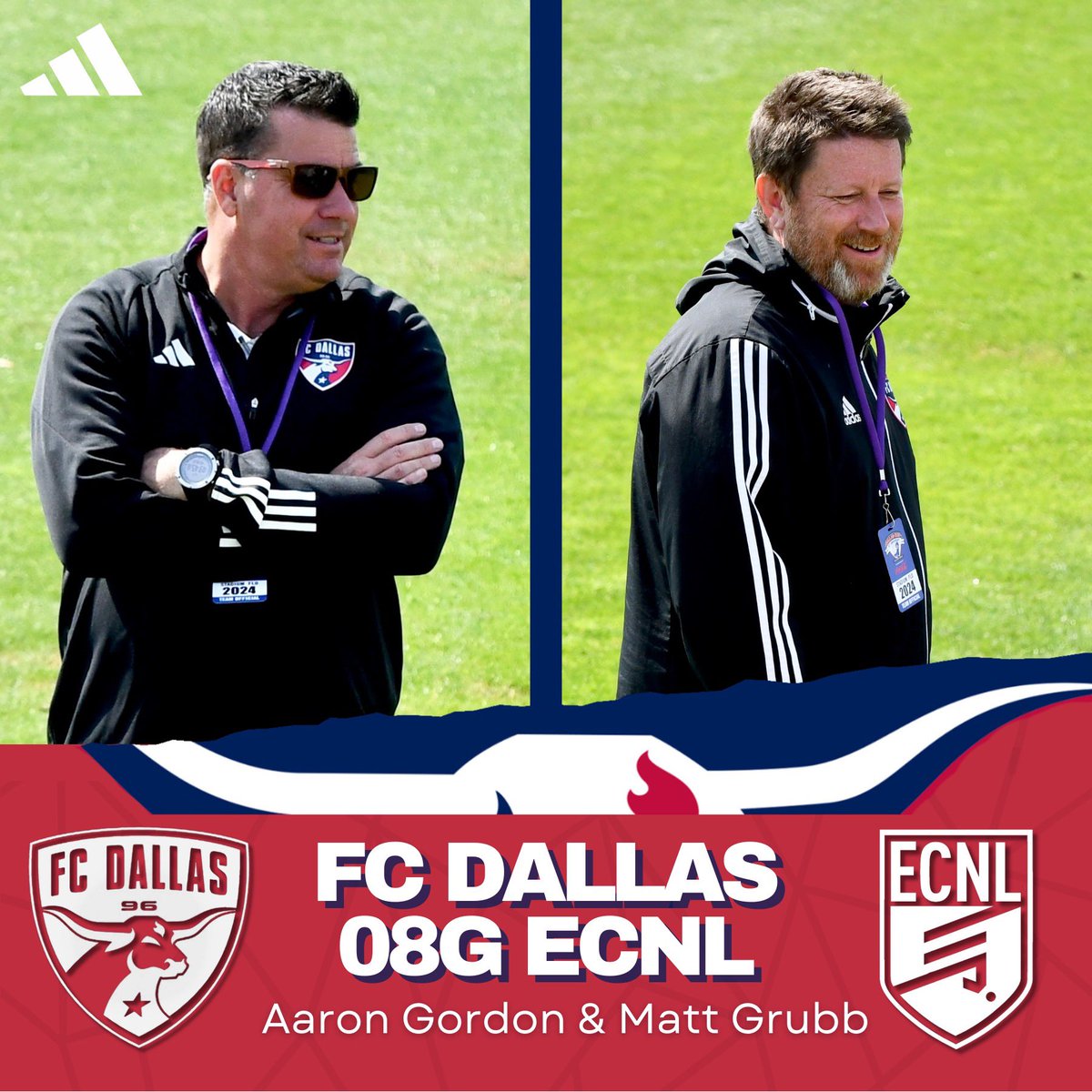 🚨FC Dallas 2024/25 08G ECNL Info🚨 Looking forward to the upcoming year with Coach Aaron Gordon and Coach Matt Grubb! Swipe ➡️ for FC Dallas 2008G ECNL & ECNL-RL try out info and use the link below to sign up today! ⬇️ #DTID 💙⚽️❤️ forms.gle/m1yFosAhCmYGLT…