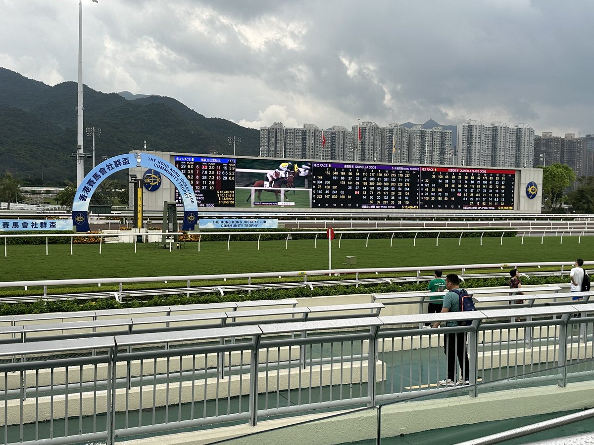 Off to the races! St John provides first aid and ambulance cover at the HK Jockey Club Sha Tin racecourse. Specially crewed ambulances follow the horses and jockeys in each race and well equipped first aid teams are ready to support spectators as needed @StJohnINTL