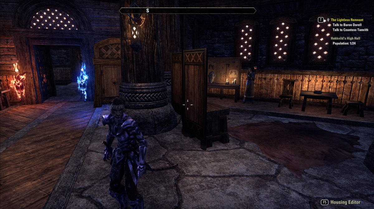 Anyone need a nice spot to sell, store and deconstruct equipment? Mainly for my friends to use but looks nice. Those NPCs make this game so much easier. #ElderScrollsOnline