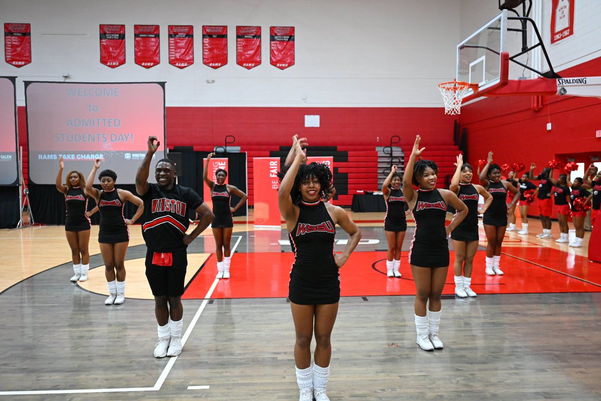 It's Admitted Students Day at #WSSU. Welcome to our #FutureRams