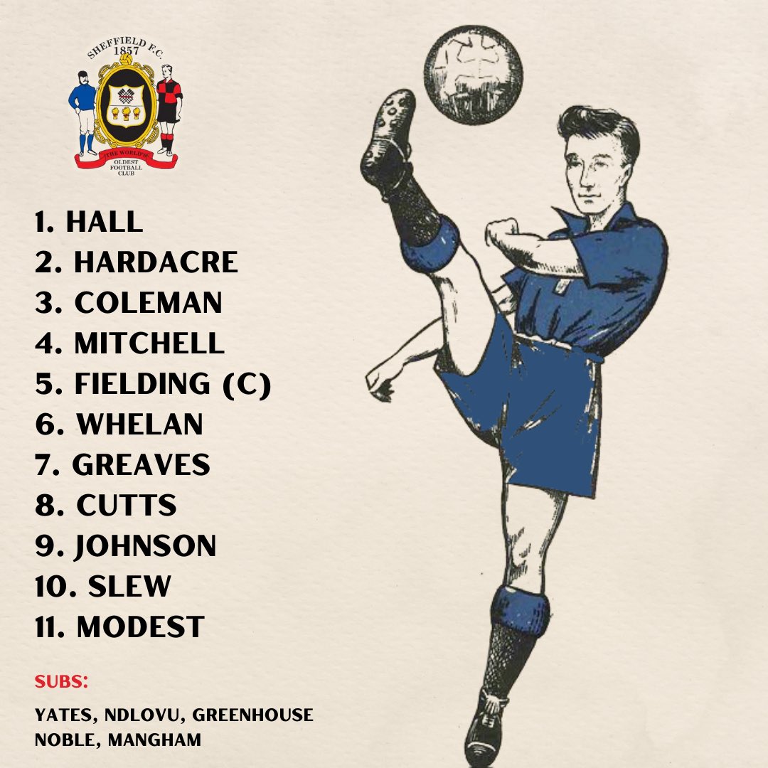 📋 Your Club XI this afternoon! #TheWorldsFirst