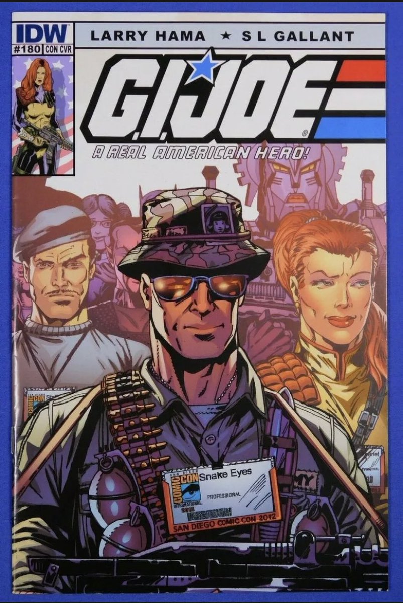 Still the best #SDCC #GIJoe #ARAH #comics cover! Glad to have it in the collection.

#SnakeEyes #YoJoe #80s #80sToys #ActionFigures #Collectibles #GIJoeCollector #GIJoePhotography #JoeNation #ToyPhotography #VintageToys