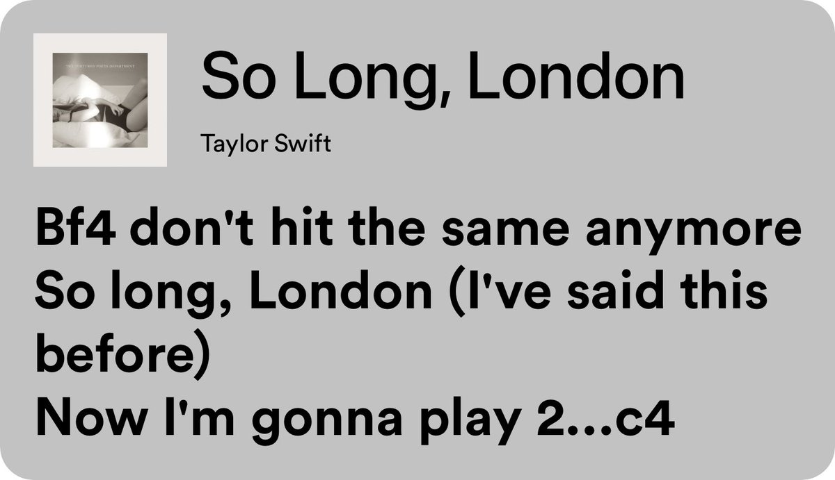 omg I can’t believe these are real lyrics from the new Taylor Swift album