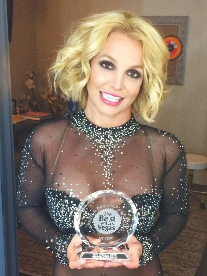 9 years ago today, Britney Spears posted to her socials:

“Look what I got over the weekend! Thank you @BestOfLasVegas, my dedicated team & POM crew, @PHVegas, and all of YOU!”

#BritneySpears