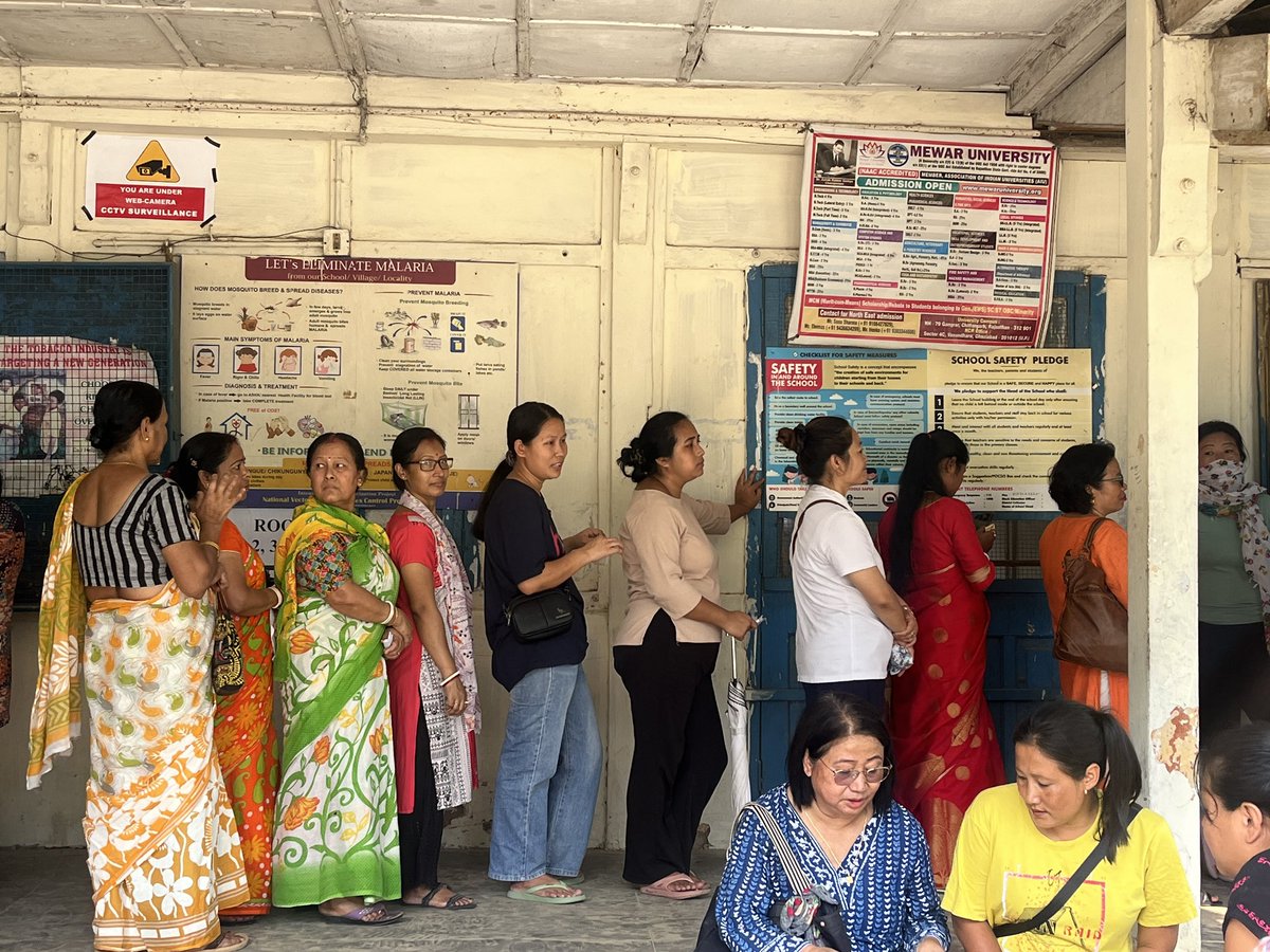 Proxy voting, purported to be invisible to election authorities, but an all too common happening, returned to prominently feature this time as well, as a half of Nagaland’s electorate turned out to elect its lone representative to the LSon April 19.  morungexpress.com/proxy-voting-i…