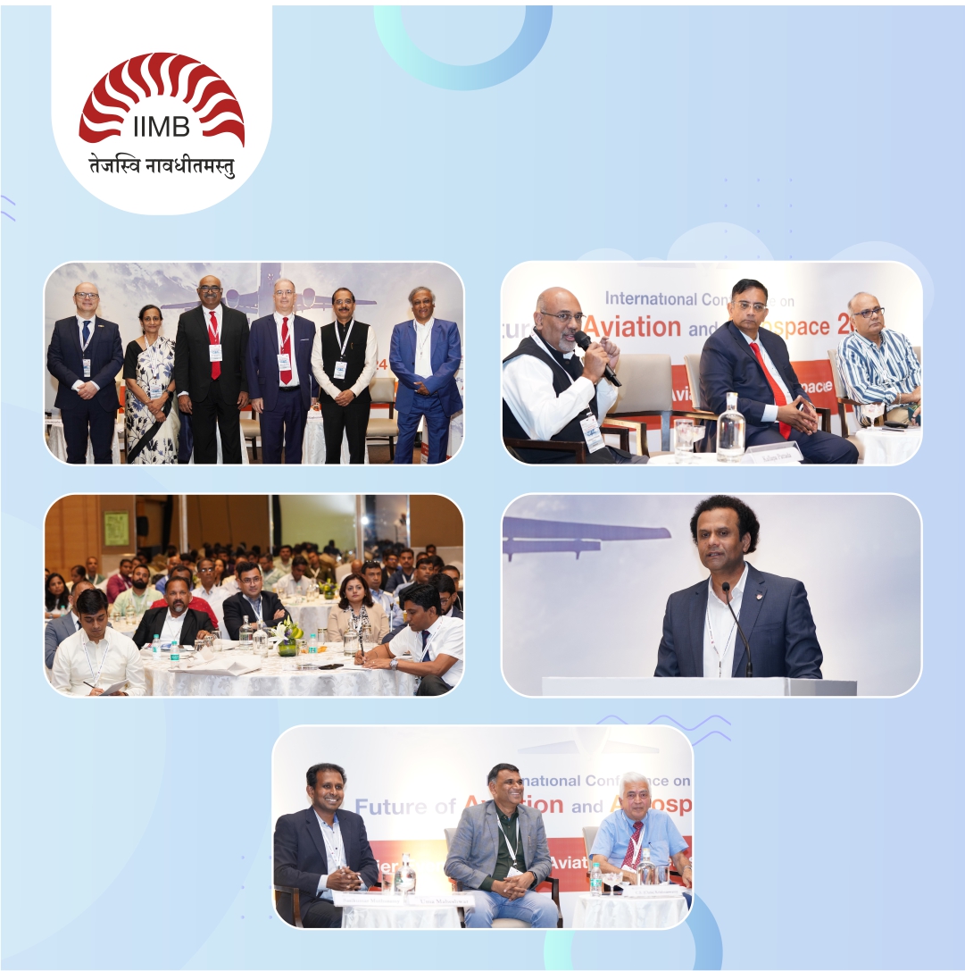 Top Executives from Boeing, Airbus, Air India, Indigo, McKinsey, Fortinet, Collins Aerospace, discuss key opportunities in the sector, including MROs, drones, and the application of AI, ML & Big Data for airline operations. Read here: iimb.ac.in/foaa-conferenc… #IIMB #FOAA2024