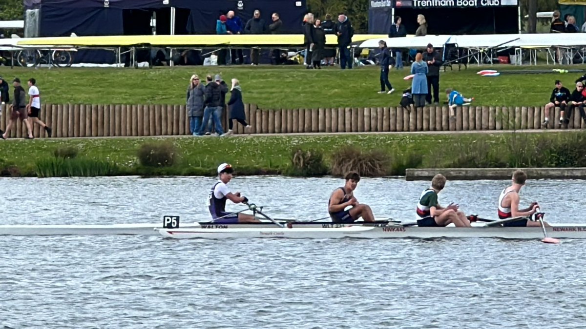 Well done <a href="/WaltonRowing/">Walton Rowing Club</a> winning a silver medal in MJ16 2-