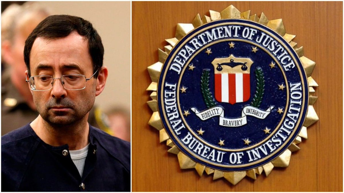 FBI Will Pay Larry Nassar Victims $100 Million After Sitting on Evidence, Allowing Pedophile to Victimize Countless Girls - bigleaguepolitics.com/fbi-will-pay-l…