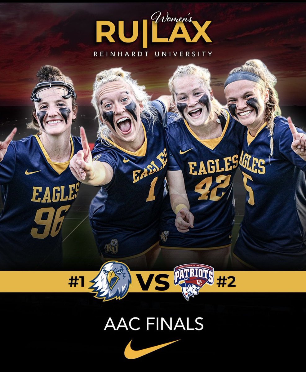 RU MVB & RU WLAX will be playing in their AAC Tournament Finals today. • RU Men's Volleyball will play at 1 pm vs Webber Warriors in Kingsport, TN. • RU Women's Lacrosse will be playing Cumberlands on their home turf at 5 pm. Good luck Eagles!! #24Teams1RU🦅
