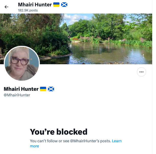 @MhairiHunter blocked me for pointing out more people die of drug overdoses in a week than die of traffic accidents in a year so 20mph is waste of money. and today I find out 2 people have been murdered in her area in past week! what is going on in Govanhill? drug wars?