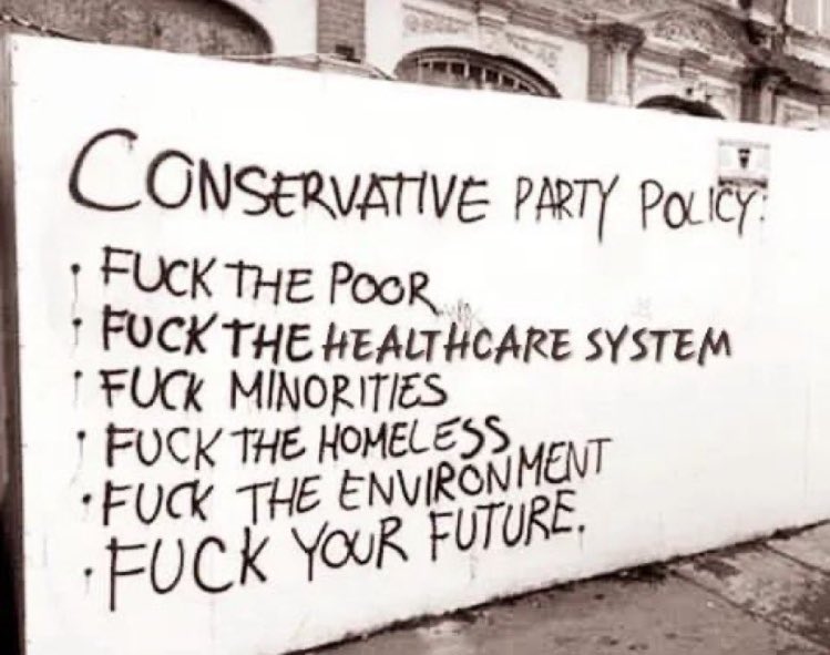 bk_belton's tweet photo. 🇨🇦SATURDAY MEMO🇨🇦
The Convoy Conservatives do not care about Canadians. They just want to keep their corporate pig pals rich &amp; happy. Vote accordingly. 
🇨🇦🇨🇦🇨🇦
In a nutshell. 👇👇👇#NeverVoteConservative https://t.co/IwwwwBIbtO