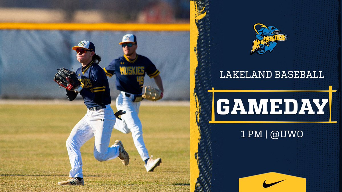 It’s the best day of the week, gameday! The Muskies are back on the road today to face the University of Wisconsin-Osh Kosh in a one game matchup. #gameday