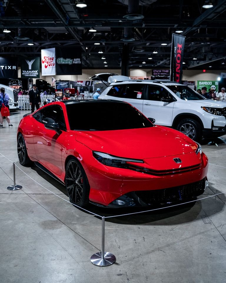 A hint at what's to come! You can check out the #HondaPrelude Concept in a new red color at the Acura Grand Prix of Long Beach! Open all weekend long.