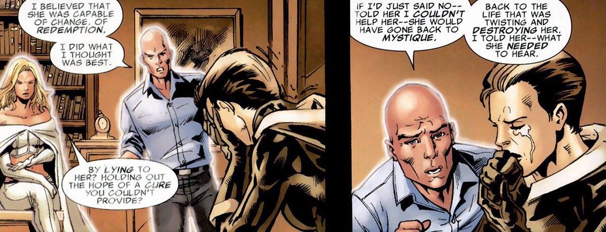 and charles xavier is still the most evil x-men character