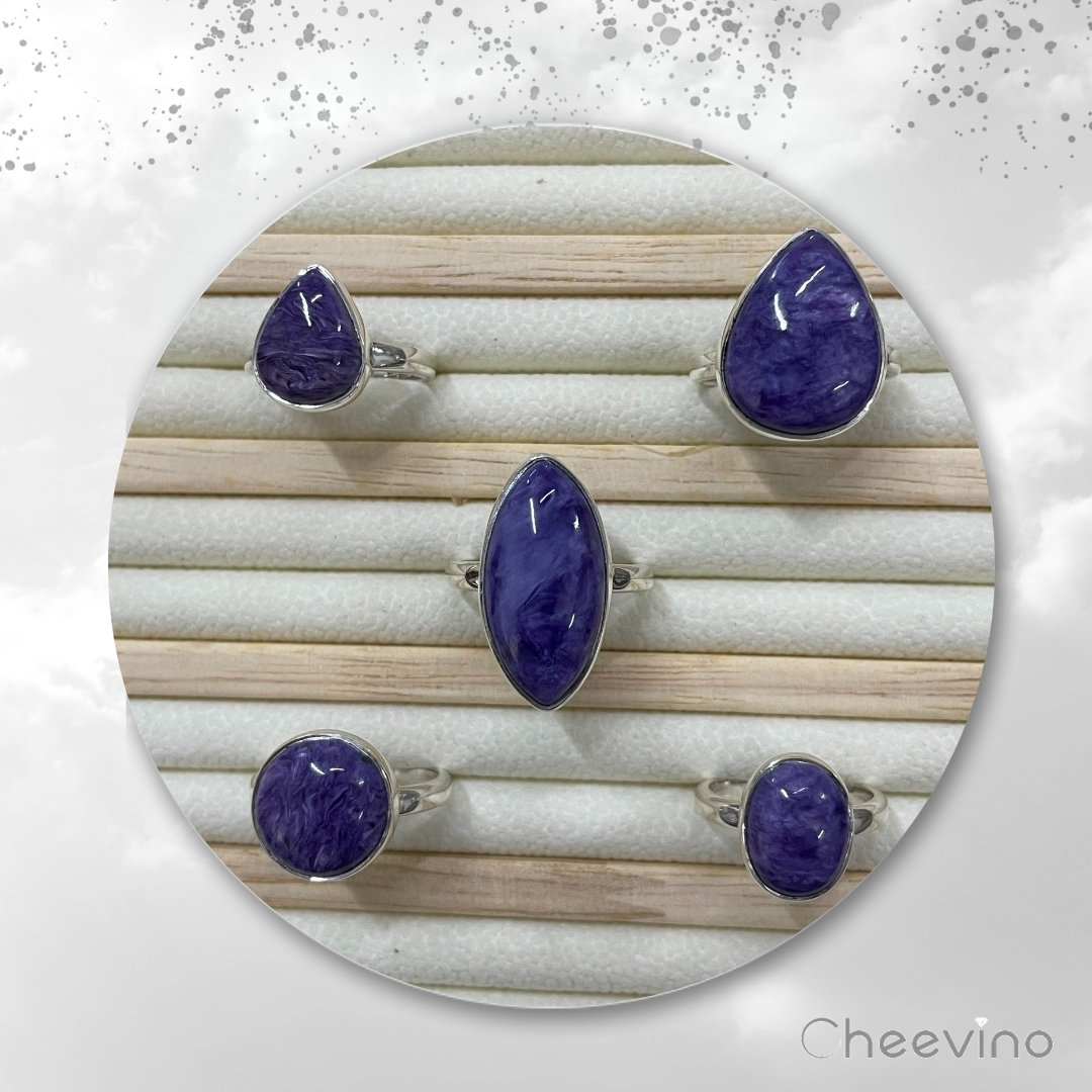 Elevate your store's collection with the mesmerizing allure of charoite gemstone silver rings. Bulk up on beauty today!

✅Wholesale only
✅Custom orders accepted

#cheevino #ringscollection #charoite #charoitestones #charoitejewelry #storeexclusives #positivityjewelry