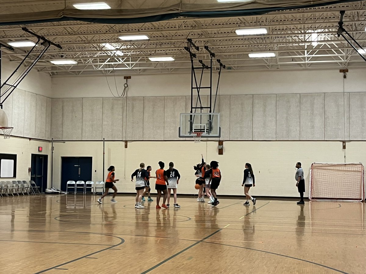 Back in action this morning.  Eastern Fairfax Middle School Basketball!