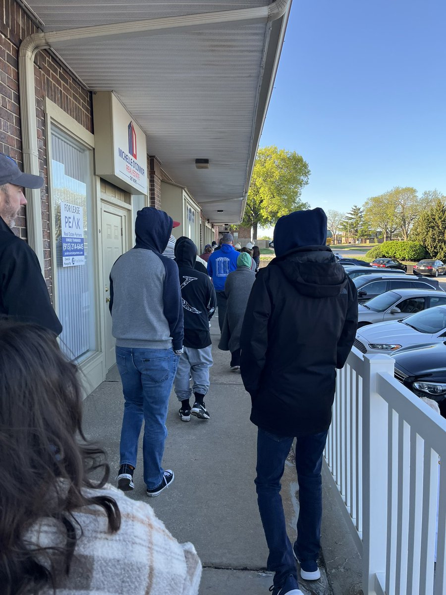 Been here since 5:15am. I’m now 10th in line to get in. (One person at a time) #RecordStoreDay2024