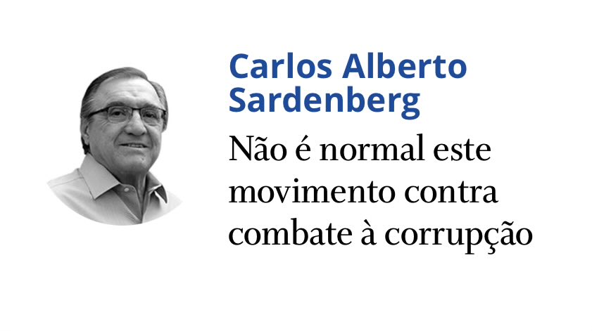 Normal foi a Lava Jato e a tentativa de desvio de recursos para a Fundação