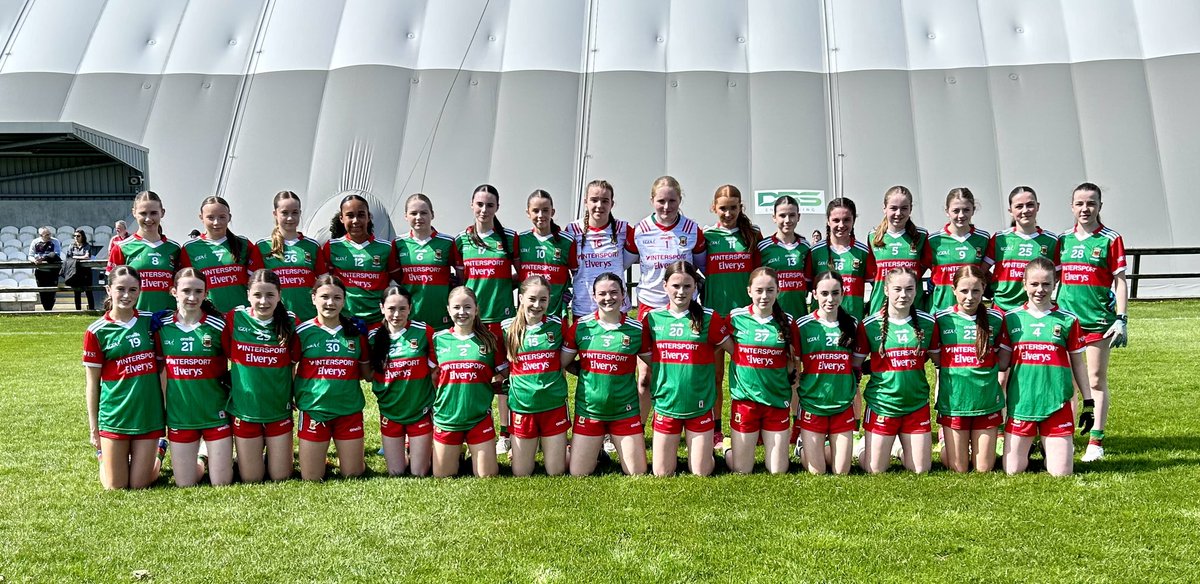 Connacht U14 Silver Final (33 min) Mayo 2-10 (16) Sligo 0-2 (2) Half Time