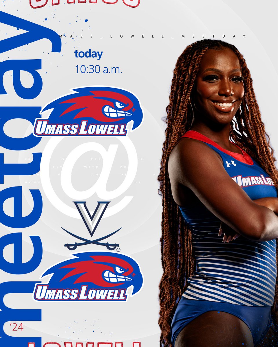 Home sweet home🏡 🆚George Davis Invitational & Virginia Challenge ⏰10:30 a.m. 📍Lowell, Mass. & Charlottesville, Va. 📈bit.ly/49QvKP0 (Lowell) 📺bit.ly/3w0FyrN (Lowell) 📈bit.ly/49LHGSe #UnitedInBlue | #AETF