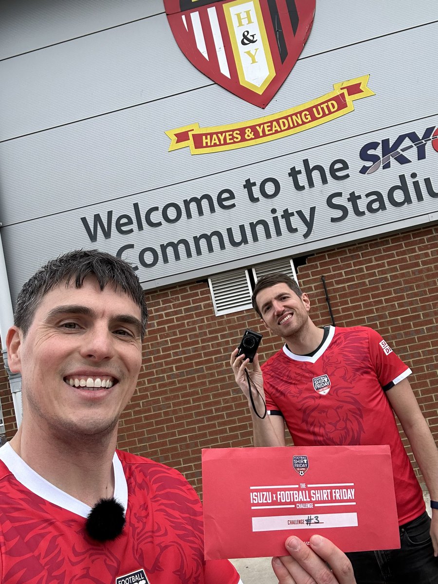 @ashfordtownmx @westfield_fc @Isuzuuk @BobbyMooreFund 🏟️ Number 3 @HYUFC_Official 

🛻 @Isuzuuk 
👕 @BobbyMooreFund 

#isuzufc #footballshirtfriday

bit.ly/IsuzuFC_FSF