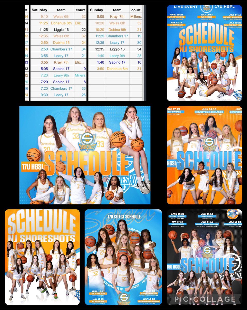 Coaches 👀 you lined up on the baseline yesterday!  We appreciate you watching our girls! Loaded schedule today Looking forward to seeing you back on that baseline! 🩵🧡