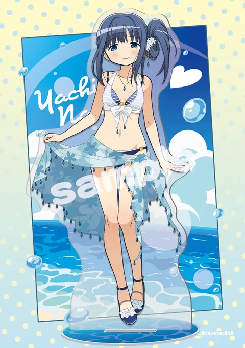 プリレコ12新作グッズ～その2～アクリルフィギュア「やちよ 水着ver.」黒江ちゃん、いろはちゃんに続く水着シリーズ第3弾!#プリレコ 