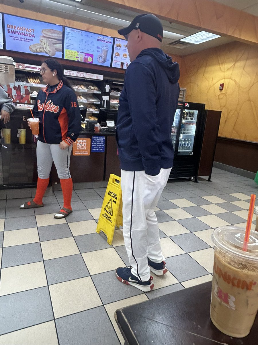 Why are baseball coaches at any level wearing full uniforms?? 47yr olds coaching kids don’t need to be wearing baseball pants.