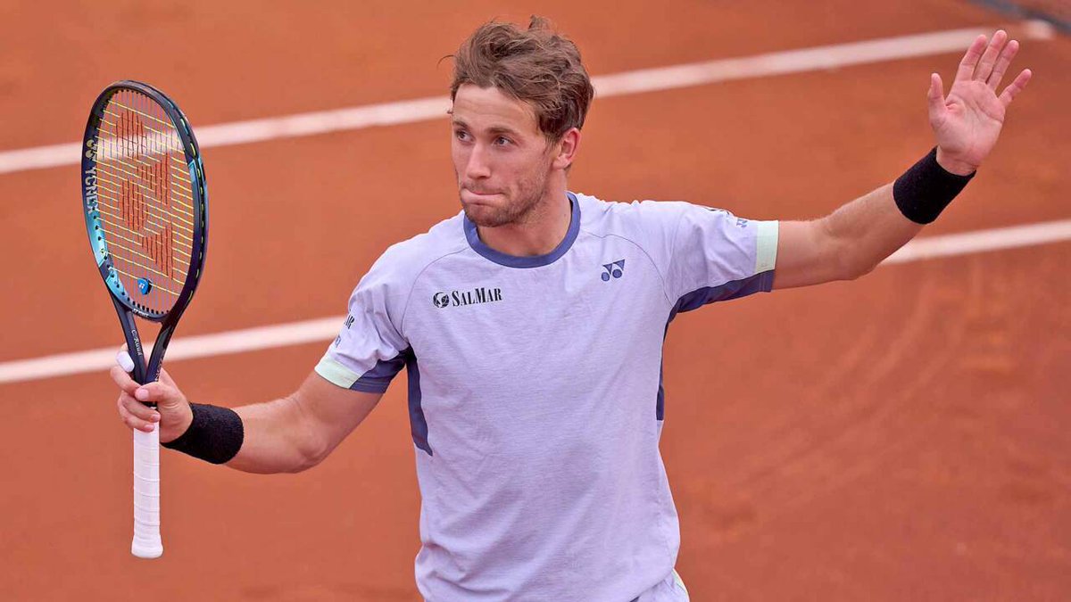 Casper Ruud beats Tomas Etcheverry 7-6(6), 6-4 to reach another big final in Barcelona. 28 wins in 2024. 22th career final (10-11) 4th final of the year (0-3) Looking for biggest career title vs. Tsitsipas (again?) or Lajovic